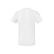 Erima T-shirt treningowe Essential 5-C - mieszanka bawełny - biały/czarny męski